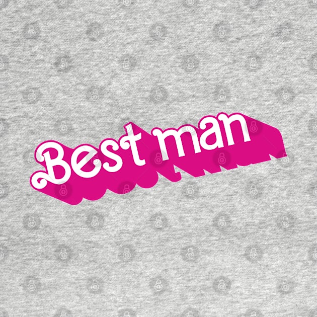 Best Man Barbie logo by byb